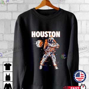 Houston Astros Astronaut Space Boy Sweatshirt Astros Houston Baseball Graphic Tee 2