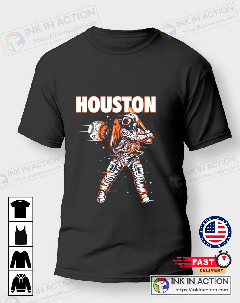 Houston Astros Astronaut Space Boy Sweatshirt Astros Houston Baseball  Graphic Tee - Ink In Action