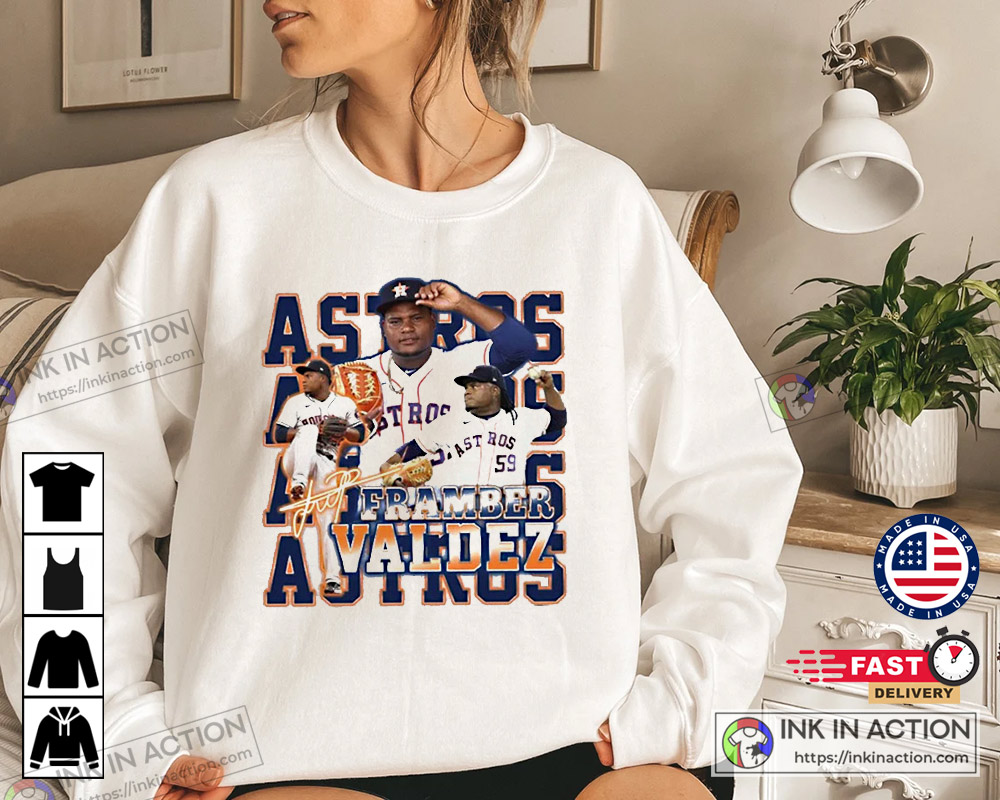 Houston Astros Baseball 2022 Framber Valdez 2022 Graphic T-Shirt