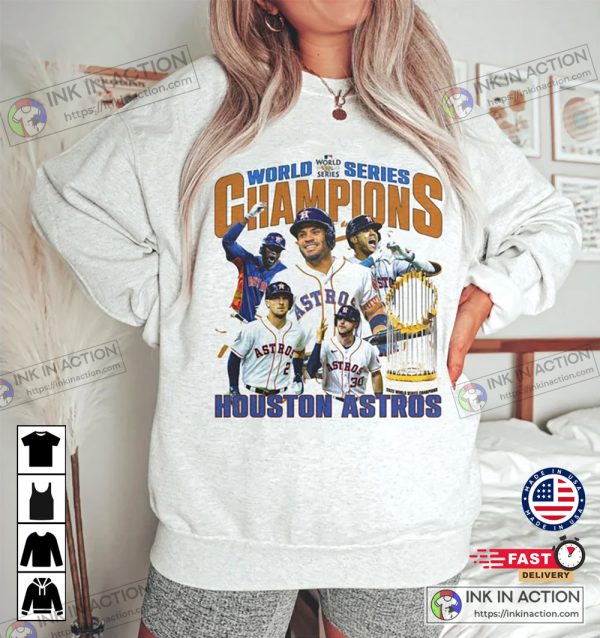 Houston Astros Champions World Series 2022 Shirt Houston Baseball Essential T-Shirt