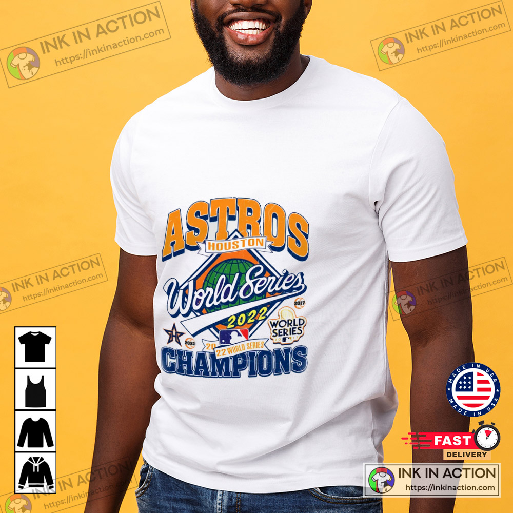 Vintage Houston Astros Shirt World Series 2022 Champion Style 90s T-Shirt -  Bring Your Ideas, Thoughts And Imaginations Into Reality Today