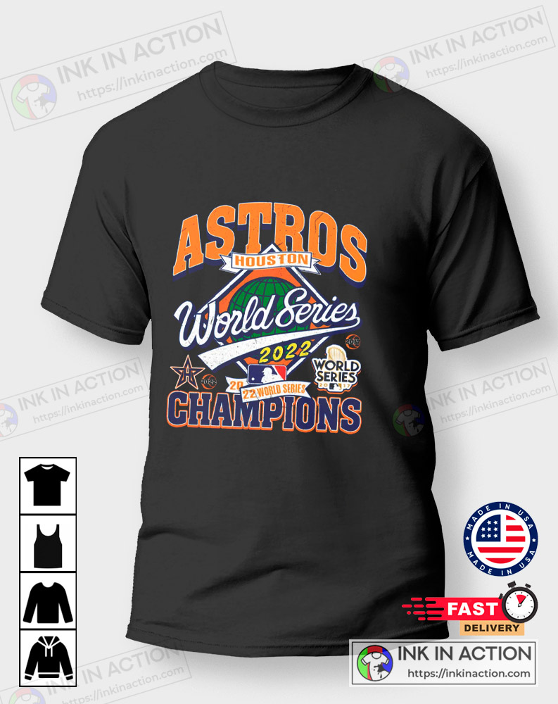 Vintage Houston Astros Shirt World Series 2022 Champion Style 90s
