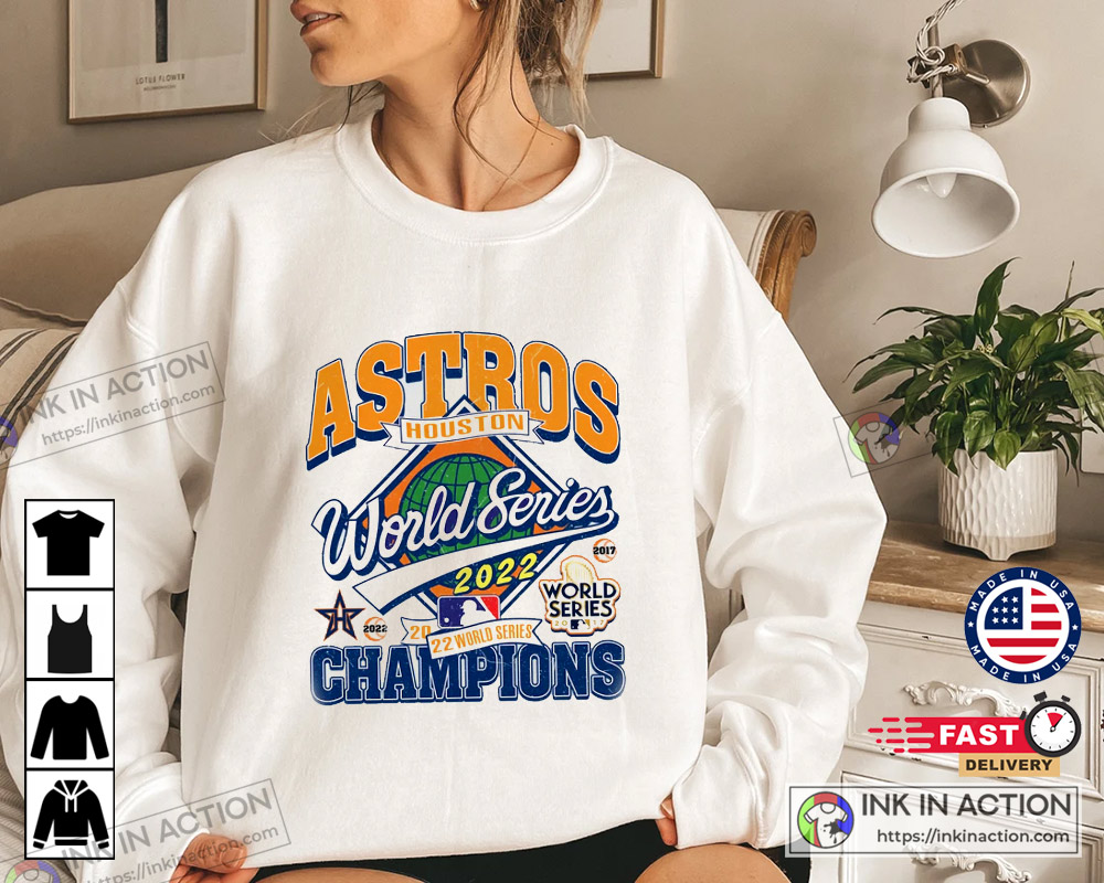 Houston Astros World Series gear, get your shirts, hats, hoodies
