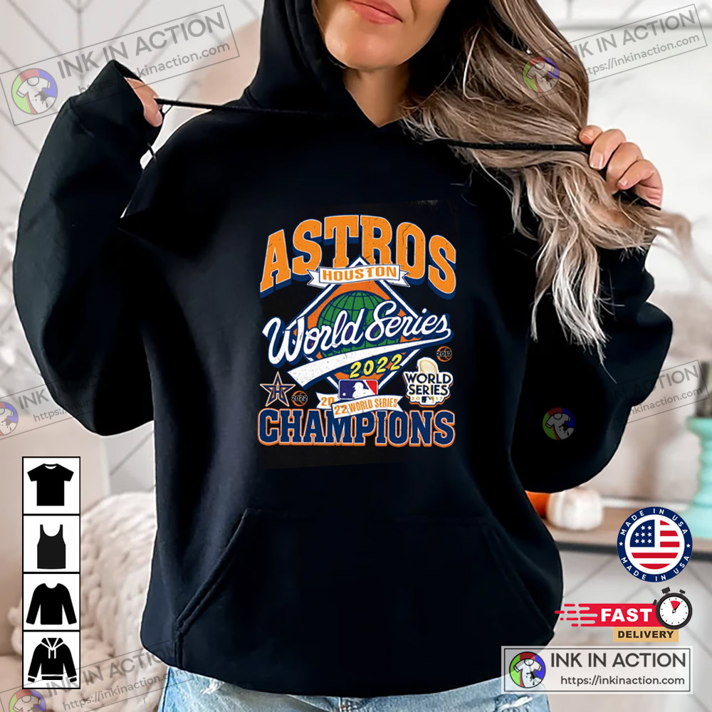 Houston Vintage Styles 90s Sweatshirt Astros World Series Champions NLCS  2022 Shirt - Ink In Action