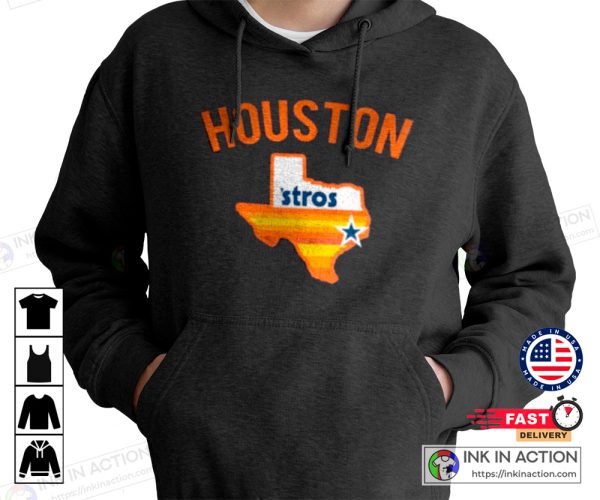 Houston Baseball Team City Map Sweatshirt Houston Baseball 2022 Shirt