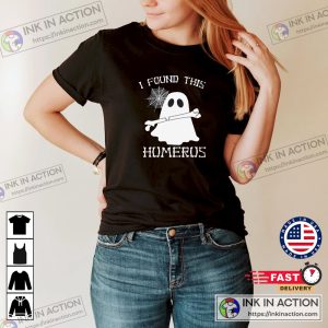 I Found This Humerus Funny Halloween TShirt 4