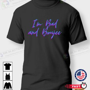 IM BAD AND BOUJEE Aesthetic Classic T Shirt 1