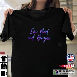 IM BAD AND BOUJEE Aesthetic Classic T Shirt 4