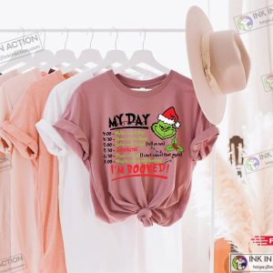 Im Booked Grinch T shirt Christmas My Day Grinch Shirt The Grinch Movie Shirt 3