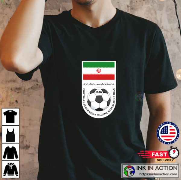 Iran Flag Shirt The Lions of Persia Shirt Irans Soccer Football World Cup 2022 Active T-shirt