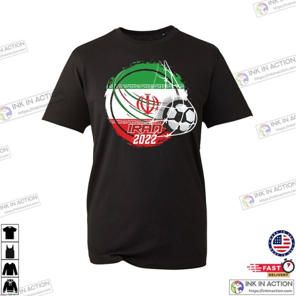 Iran Football Shirt Irans Soccer Football World Cup 2022 Active T-shirt