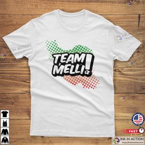 Iran Football Team Melli Shirt Iran Soccer Football World Cup 2022 Fan T-shirt