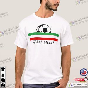 Iran Football World Cup 2022 Shirt Tricolor Team Melli T Shirt 2