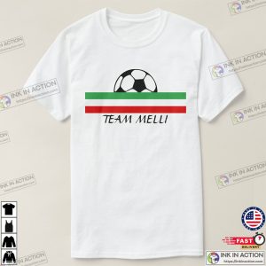 Iran Football World Cup 2022 Shirt Tricolor Team Melli T Shirt