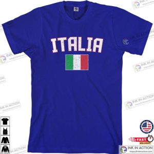 Italia Flag Mens T shirt Italy National Team European Football Italian Soccer Mediterranean Rome Republic 5