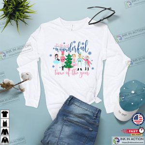 Its The Most Wonderful Time Of The Year Christmas Longsleeve tee Nutcracker Ballet Fan 2