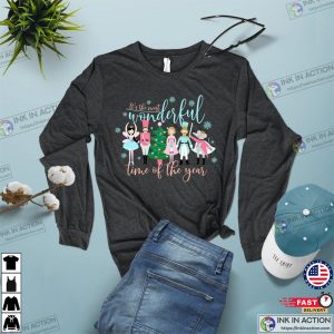 Its The Most Wonderful Time Of The Year Christmas Longsleeve tee Nutcracker Ballet Fan 4