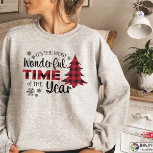 Its The Most Wonderful Time Of The Year Sweatshirt Christmas Shirt Crewneck Sweater 3