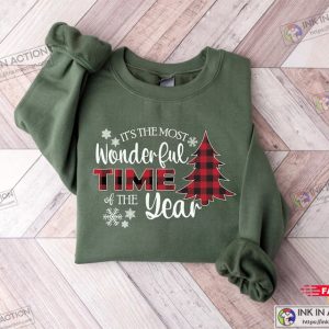 Its The Most Wonderful Time Of The Year Sweatshirt Christmas Shirt Crewneck Sweater 4