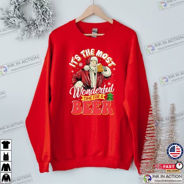 It’s The Most Wonderful Time For A Beer Christmas Shirts