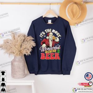 It's the Most Wonderful Time For A Beer Christmas Shirts