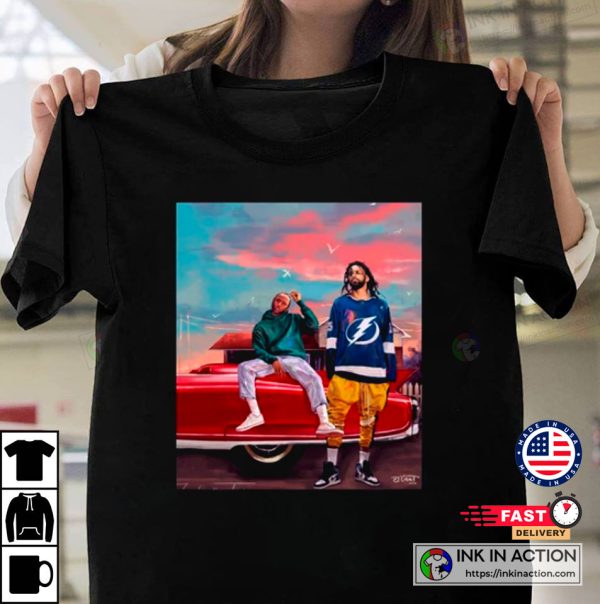 J Cole Kendrick Lamar Cole World Concert Shirt