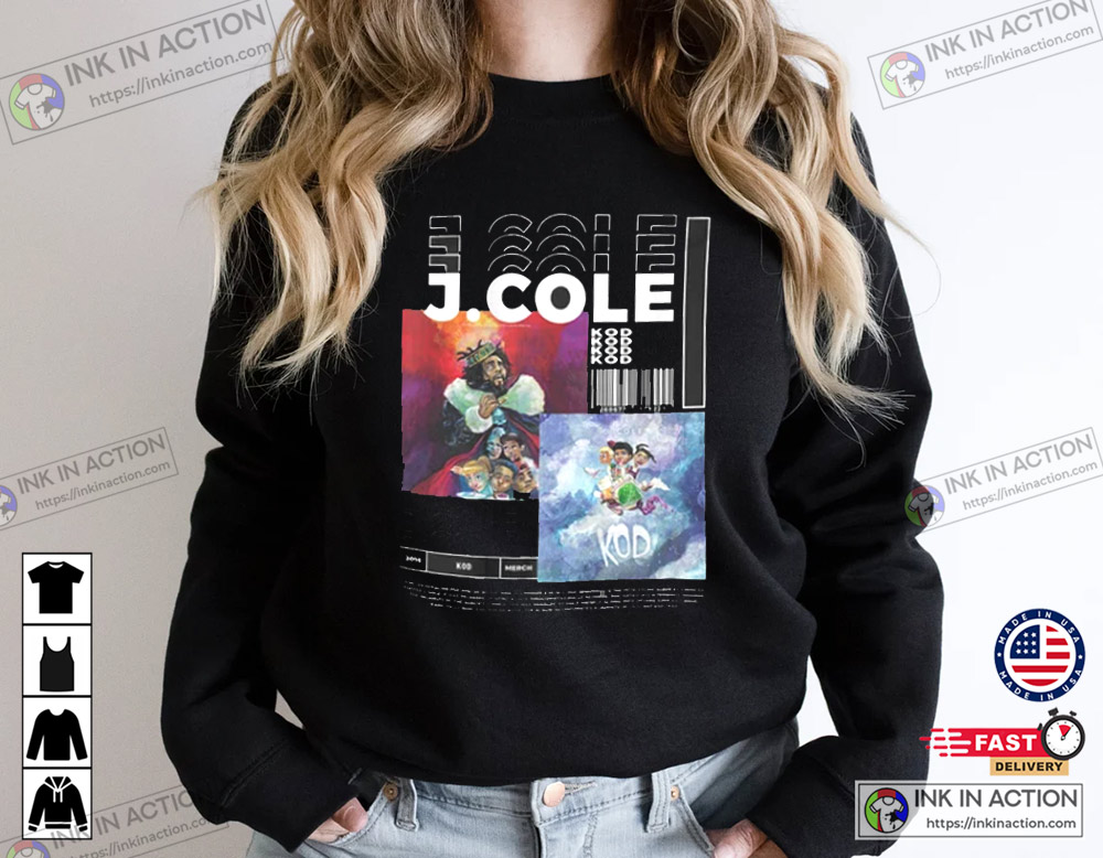 KOD J Cole Rapper Album Graphic Sweatshirt - Print your thoughts. Tell your  stories.