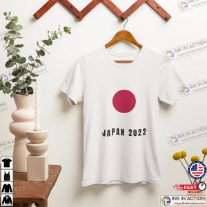 Japan Circle Flag Football T-shirt World Cup Qatar 2022 Japan Shirt
