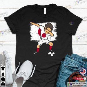 Japan Football Dabbing Shirt World Cup 2022 Japan Team T shirt 3