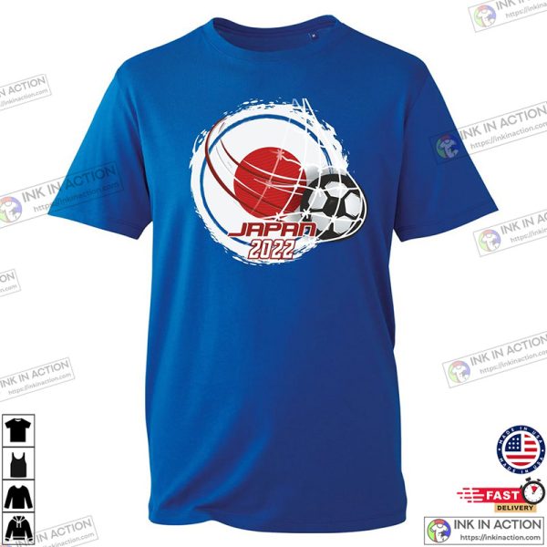 Japan Football Shirt, Japan World Cup 2022 Men’s Supporter Essential T-shirt