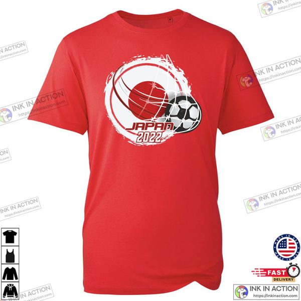 Japan Football Shirt, Japan World Cup 2022 Men’s Supporter Essential T-shirt