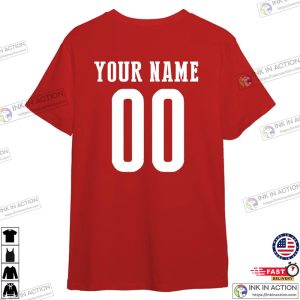 Japan Heart World Cup 2022 T Shirt Japan World Soccer Cup 2022 Personalized Name Number and Color Shirt 2