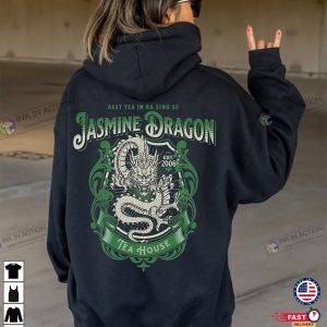Jasmine Dragon Subtle Vintage Anime Shirt