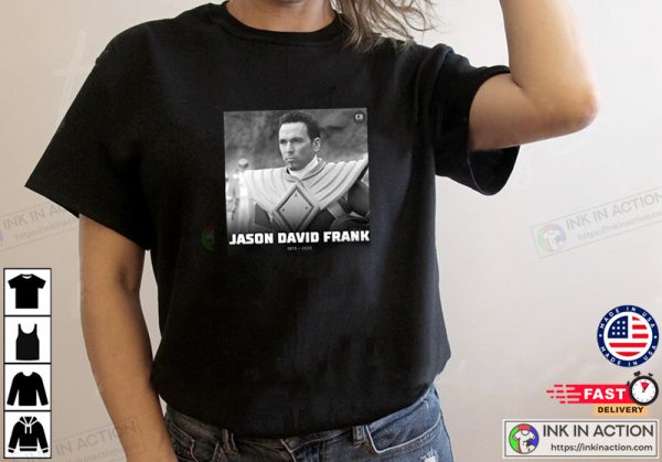 Jason David Frank The Original Mighty Morphin Power Rangers Rest In Peace 1973 – 2022 Shirt