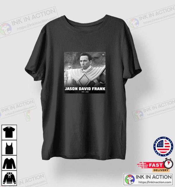 Jason David Frank The Original Mighty Morphin Power Rangers Rest In Peace 1973 – 2022 Shirt