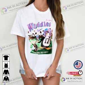 Jaylen Waddle T Shirt Big Plays Big Flavor Shirt Waddles Penguin Shirt Miami Football Shirt 1