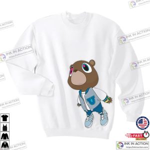 Kanye West Graduation Bear Sweatshirt Kanye West Graduation Kanye Christmas Gift 3