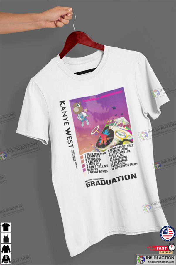 Kanye West Graduation Graphic Shirt