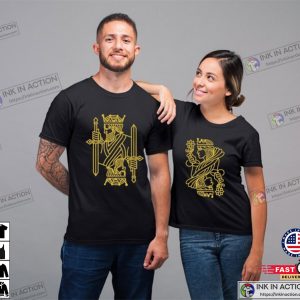 King and Queen Couple Valentines Day Shirt