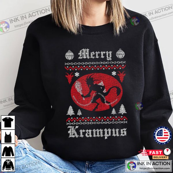 Krampus Ugly Christmas Sweater, Christmas, Saint Nicholas