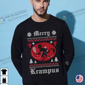 Krampus Ugly Christmas Sweater Christmas Saint Nicholas 3