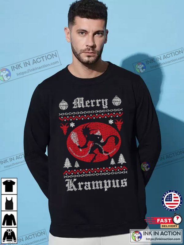 Krampus Ugly Christmas Sweater, Christmas, Saint Nicholas