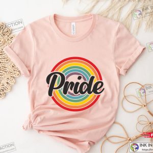 LGBT PRIDE Heart Shirt The Future Is Queer Unisex Shirt Rainbow Pride Shirt LGBTQ Gift Idea 3