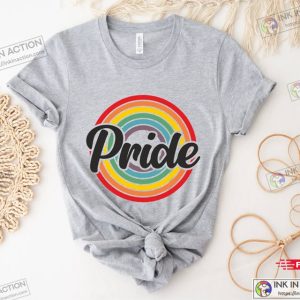 LGBT PRIDE Heart Shirt The Future Is Queer Unisex Shirt Rainbow Pride Shirt LGBTQ Gift Idea 4
