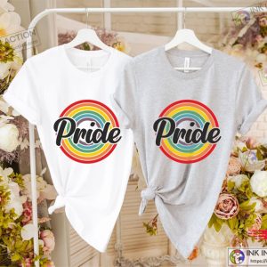 LGBT PRIDE Heart Shirt The Future Is Queer Unisex Shirt Rainbow Pride Shirt LGBTQ Gift Idea 6