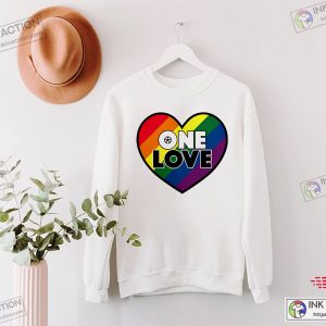 LGBT Pride heart One Love soccer World Cup 2022 shirt 1