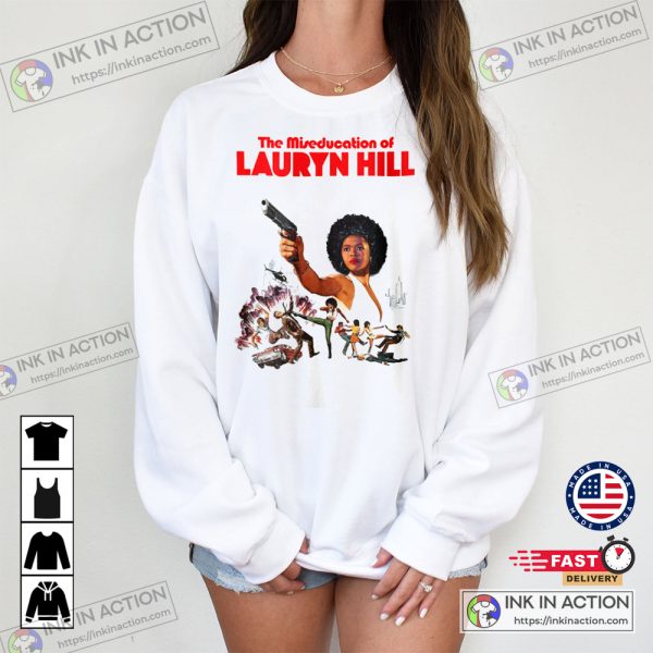 Lauryn Hill 90s Inspired The Miseducation Of Lauryn Hill Graphic Tee Vintage 90s Shirt