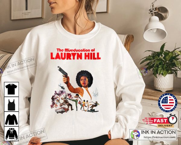 Lauryn Hill 90s Inspired The Miseducation Of Lauryn Hill Graphic Tee Vintage 90s Shirt