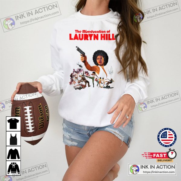 Lauryn Hill 90s Inspired The Miseducation Of Lauryn Hill Graphic Tee Vintage 90s Shirt