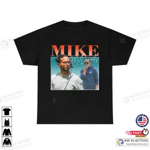MIKE MCDANIEL Tshirt Miami Dolphins Head Coach Miami Vintage Retro 90s Tshirt 1